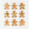 Gingerbread family vegan gingerbread man